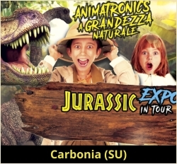 Jurassic Expo in tour - Carbonia