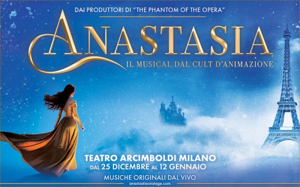 Lombardia: promo ANASTASIA Il Musical